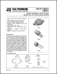 LM237KTER Datasheet
