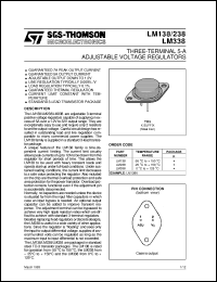 LM138K Datasheet