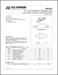 SD1391 Datasheet