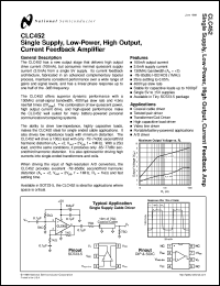 CLC452AJE-TR13 Datasheet