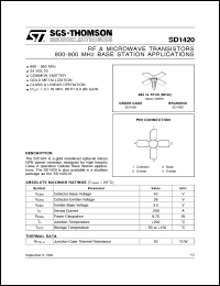 SD1420 Datasheet