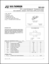 SD1423 Datasheet