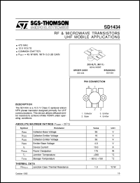 SD1434 Datasheet