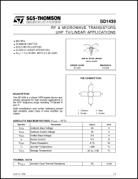 SD1439 Datasheet