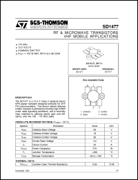 SD1477 Datasheet
