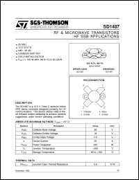 SD1487 Datasheet
