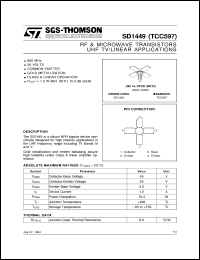 SD1449 Datasheet