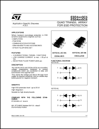 ESDA5V3SC5 Datasheet