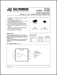 LF351N Datasheet