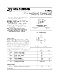 SD1542 Datasheet