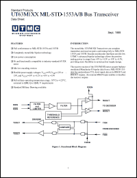 UT63M-125DCX Datasheet