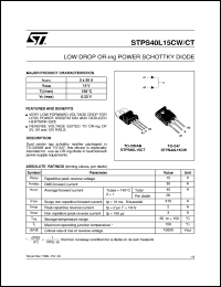 STPS4030CT Datasheet
