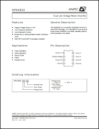 APA2822JC-TU Datasheet