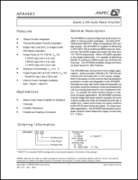 APA4863OI-TR Datasheet