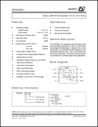 APA4801KI-TR Datasheet