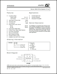 APA4800KI-TR Datasheet