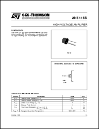 2N5415CSM4 Datasheet