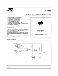 L4916 Datasheet
