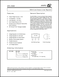 APL1088DC-PB Datasheet