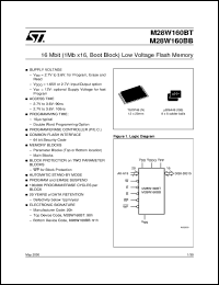 M28W160BT Datasheet