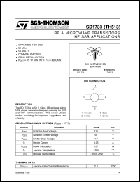 SD1733 Datasheet