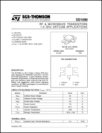 SD1898 Datasheet