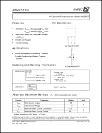 APM2023NUC-TR Datasheet