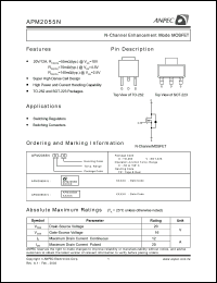 APM2055NUC-TR Datasheet