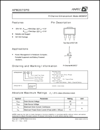 APM2070PDC-TU Datasheet