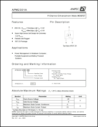 APM2301AAC-TR Datasheet