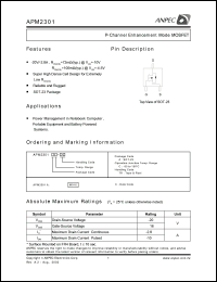 APM2301AC-TR Datasheet