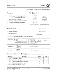 APM3023NFC-TR Datasheet