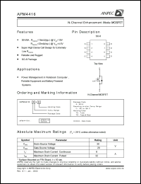 APM4416KC-TU Datasheet