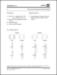 APM9926CKC-TR Datasheet