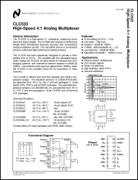 CLC532AJP Datasheet