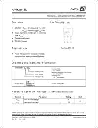APM2014NUC-TR Datasheet