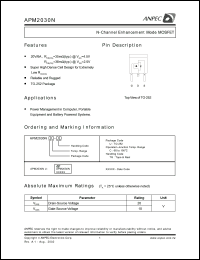 APM2030NUC-TR Datasheet