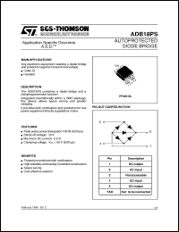 ADB18PS Datasheet