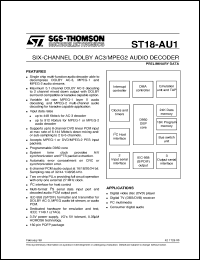 ST18AU1_DS Datasheet