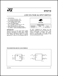STG719 Datasheet
