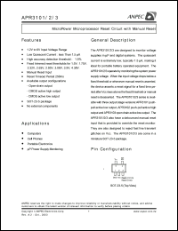 APR3102-26BC-TR Datasheet