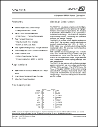 APW7016NC-TU Datasheet