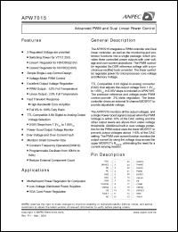 APW7015KC-TR Datasheet