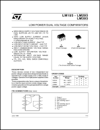 LM193D Datasheet