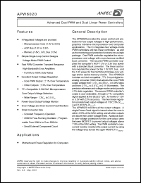 APW6020KC-TU Datasheet