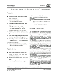 APW7004KC-TR Datasheet