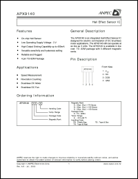 APX9140AEE-TB Datasheet