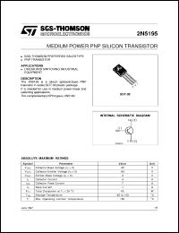 2N5195 Datasheet