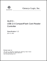 GL813 Datasheet