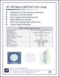 TC-204 Datasheet